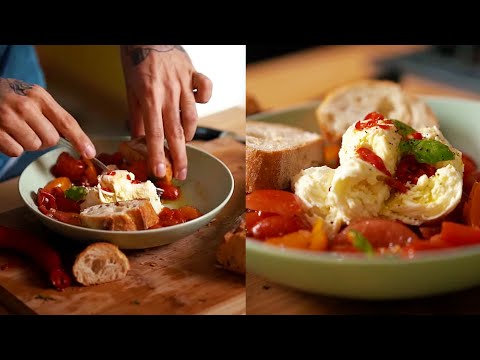 Video: Mehrfarbiger Tomatensalat