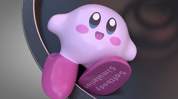 Softbody Simulation 29 ( Kirby )