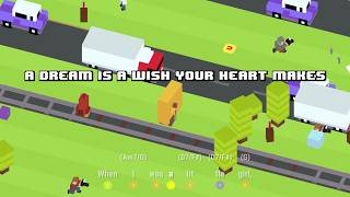 A Dream Is a Wish Your Heart Makes 🐔🎹 Crossy Road Piano | Disney