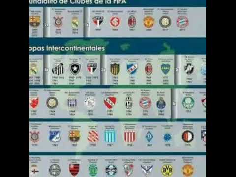 Os campeões mundiais de clubes em toda história do Brasil ...