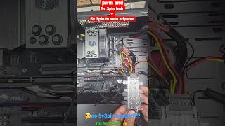 5v 3pin hub and adapter pc mod