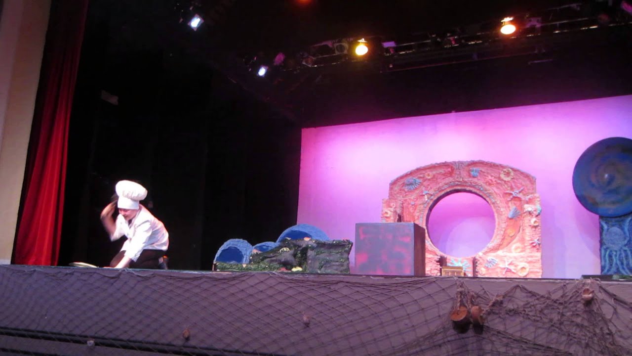 Les Poissons from HHYT&#39;s The Little Mermaid Kellie Baer as Chef Louis - YouTube