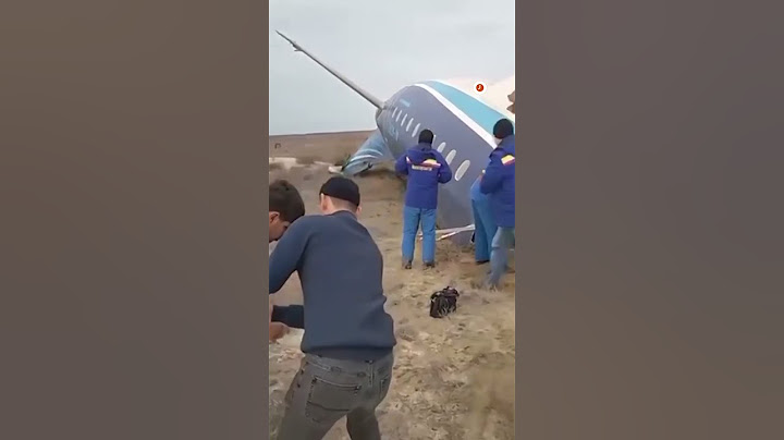 Azerbaijan Airlines plane crashes in Kazakhstan