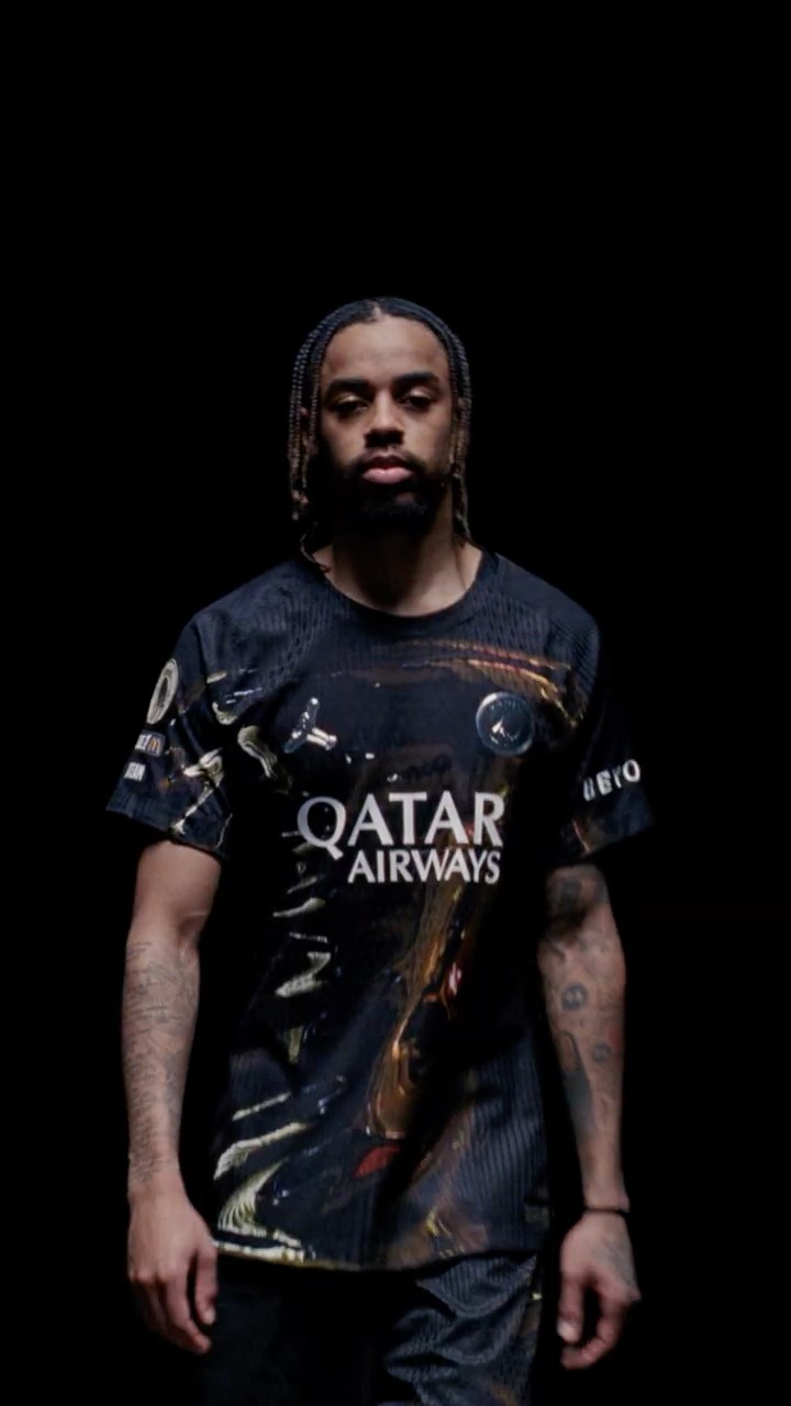 The Night Edition jersey ✨#PSGxJordan - YouTube