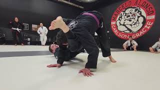 Triangle Choke from Underhook Dela Riva Guard - Advanced Class