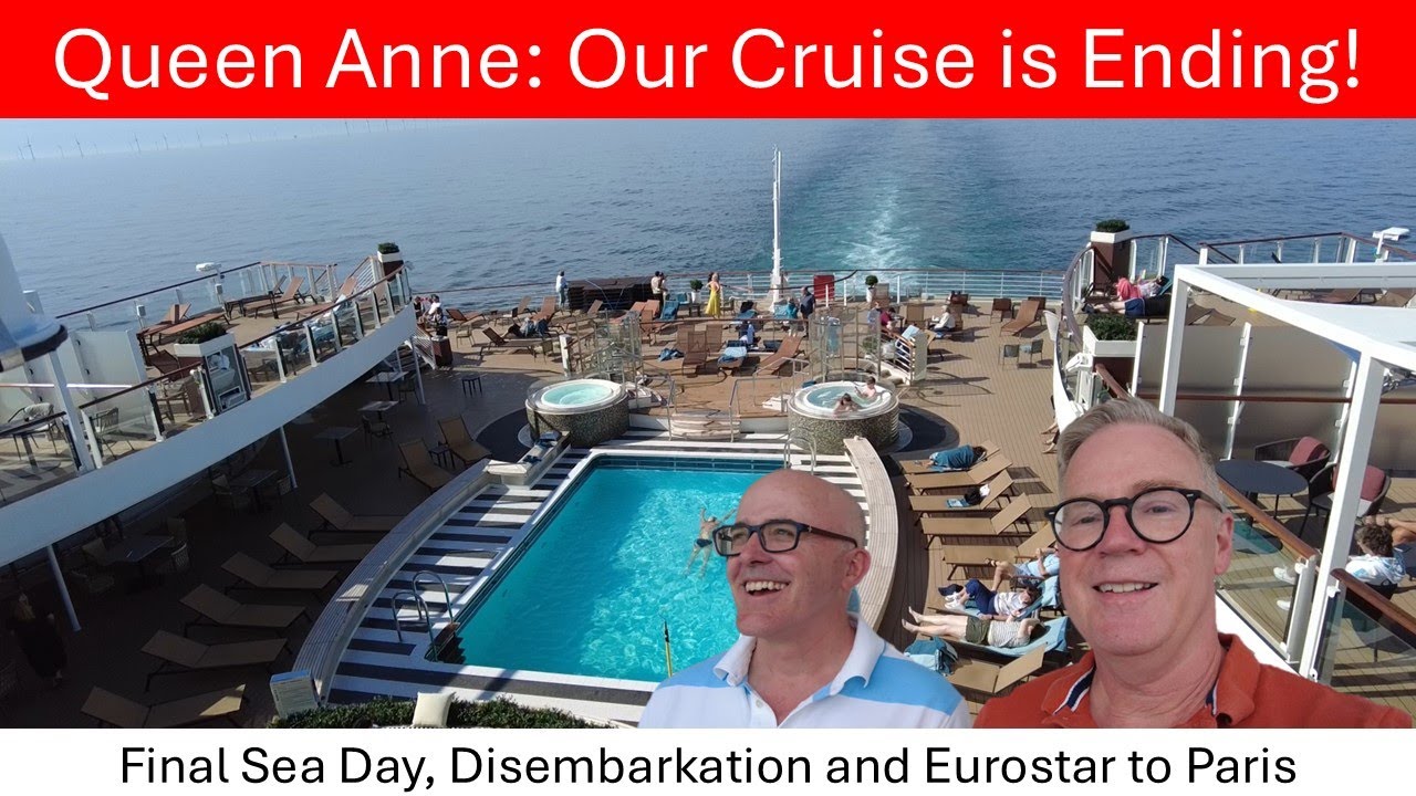 Queen Anne |Southampton transfer to St Pancras | Eurostar to Paris