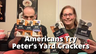 Americans Try Peter's Yard Crackers with Cheese