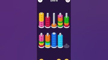 colour Boult sorting puzzle #games #colour #sorting #coloursorting #puzzle