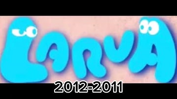larva logo history (2019-2011)