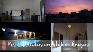 CURAÇAO VLOG#79 - EINDELIJK VERHUIZEN NAAR ONZE VILLA!