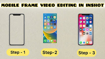 How to Add Mobile Frame on Screen Recording Video | InShot Tutorial |Infinity Telugu Tech