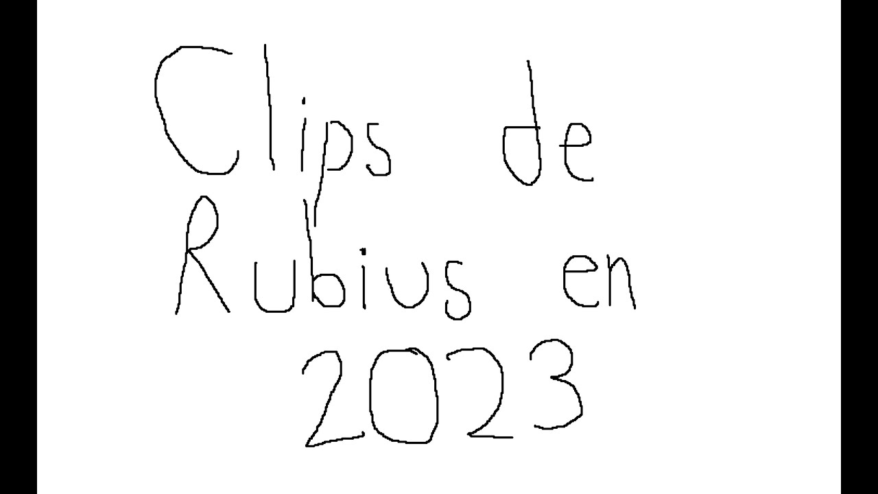 Un clip de (casi) todos los directos de Rubius en 2023