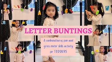 Sophie Learns Through Play - Letter ( ABC ) Buntings