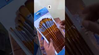 Buy best brushes from stationary art drawing painting filbert watercolor lavinagar