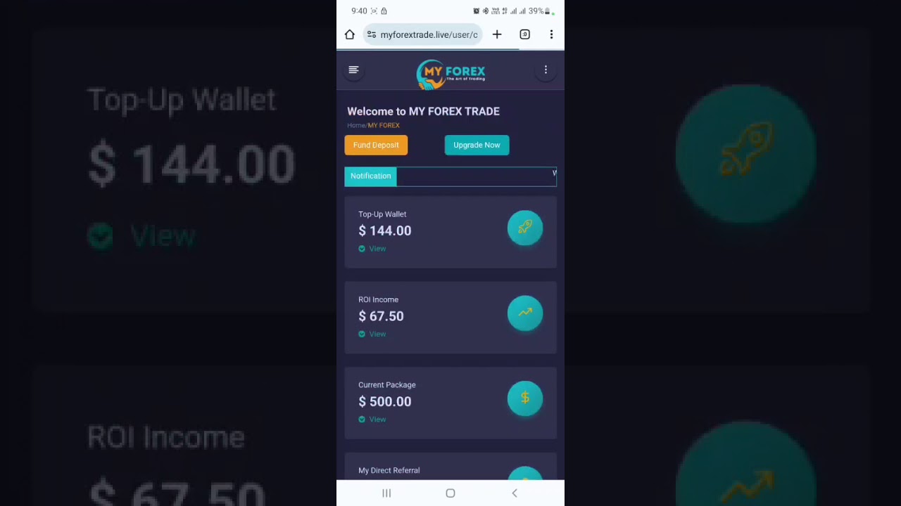 How to withdrawal USDT in MYFOREX 