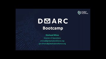 GCA DMARC Bootcamp 2020: DMARC in Detail and Online Technical Demo using Linux DNS