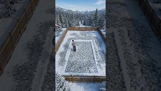 Hidden Snow Mountain Underground Bunker Build ❄️ #viralvideo #beforeandafter #bunkertimelapse #const