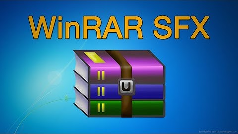 WinRAR SFX - Remote Code Execution Vulnerability
