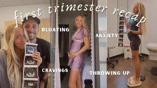 FIRST TRIMESTER RECAP // MORNING SICKNESS, CRAVINGS, ALL MY SYMPTOMS SO FAR