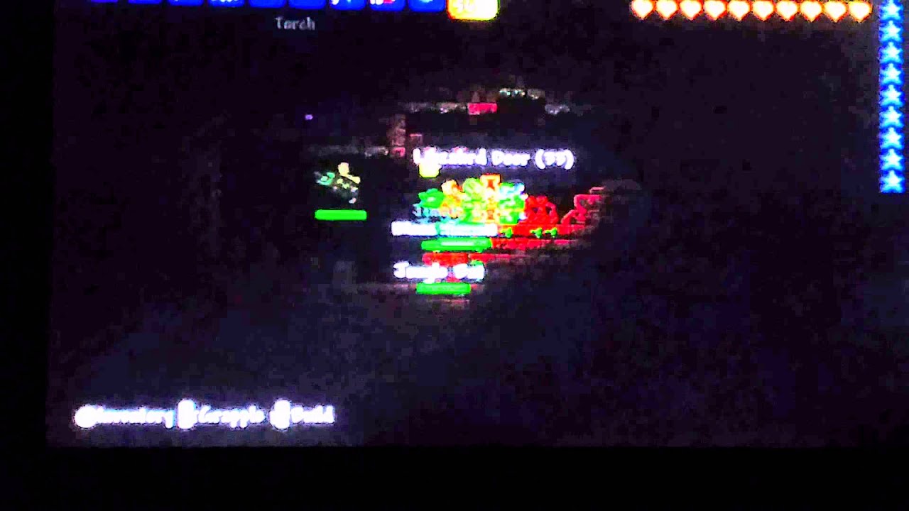 Terraria Lihzahrd door glitch YouTube