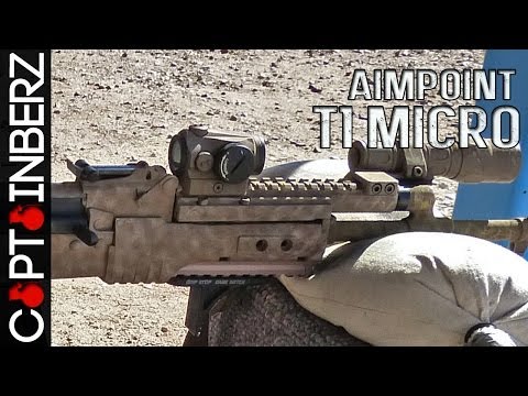 トイガン Aimpoint Micro T-1 Redo Dot Sight Micro™ T-1 4 MOA - Red dot reflex sight with standard mount