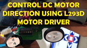 7.3.Control Motor Speed and Direction using L293D H-Bridge DC Motor Driver