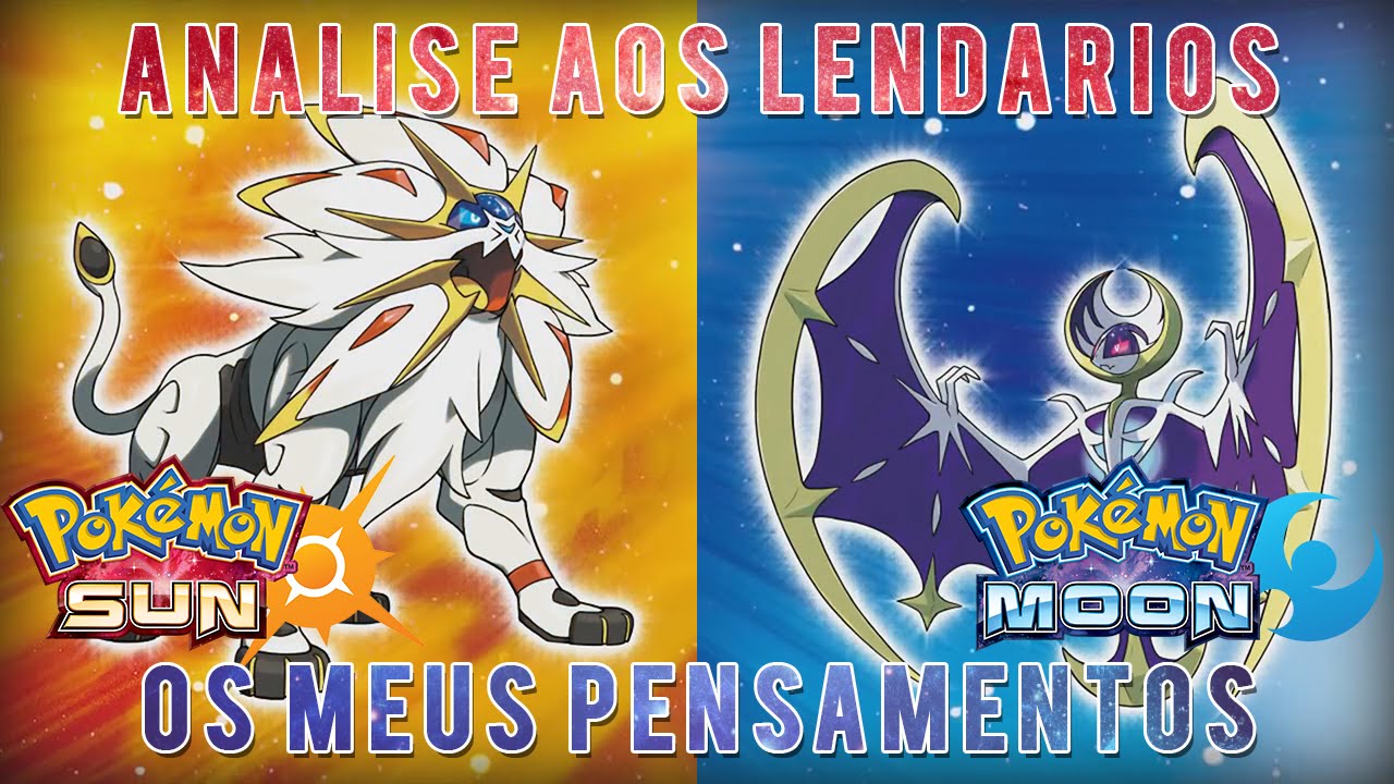 Conheça Solgaleo e Lunala, os novos Pokémons lendários de Sun e Moon