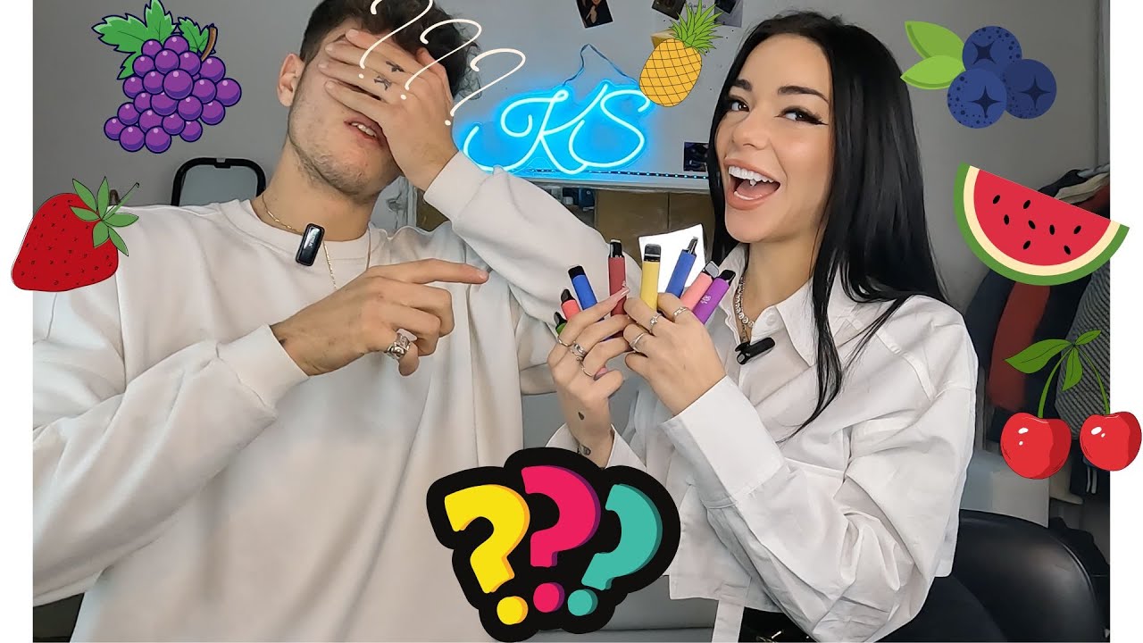 INDOVINA il GUSTO della SIGARETTA USA E GETTA (Puff) 🍉🍇🍓