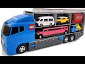 トミカ☆トミカのミニカーを開封しチェックしてコンボイへ収納します☆