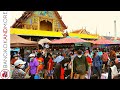 Busy Sunday MORNING MARKET At The Temple - BANGKOK Thailand