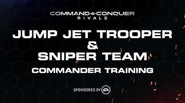 Command & Conquer Rivals - Commander Training: Jump Jet Troopers & Sniper Team
