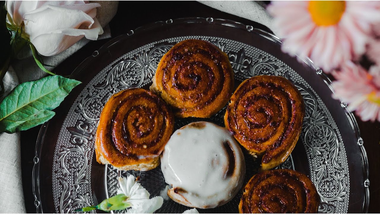 Cinnamon rolls saludables | VEGANO | SIN AZUCAR REFINADA 👌