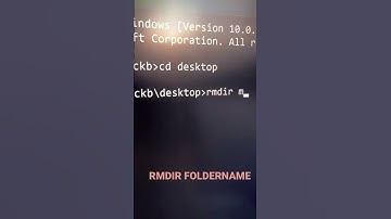 How to Delete a Folder using Command Prompt