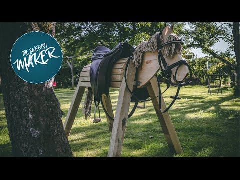Video: How To Make A Wooden Horse