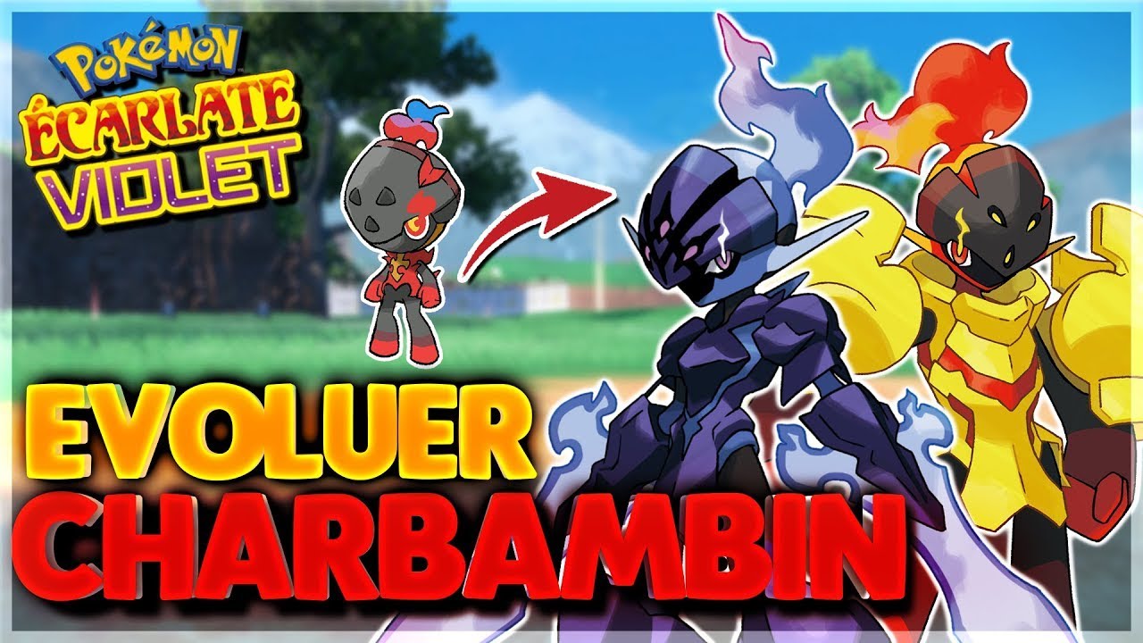 Faire EVOLUER Charbambin en Carmadura & Malvalame ! Pokémon Ecarlate