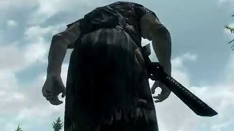 Skyrim changing set scale size to khajiit player and Nord - using Console commands Cheat/TEST VIDEO