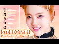 STAYC STEREOTYPE Line Distribution Lyrics Karaoke PATREON REQUESTED 