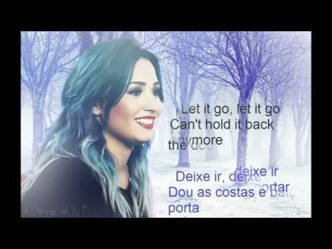 Let it go ( frozen) Letra+Tradução 