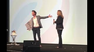 Lior Suchard reads Carina Whitham's Mind at Tesla World Energy Innovation Forum May 2016