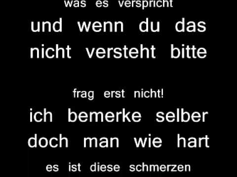 Isch Liebe Disch Lyrics By Tic Tac Toe Ich Fuhl Mich Leer