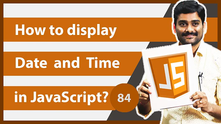 How to Display Dates in JavaScript in Different formats  - JavaScript Tutorial 84