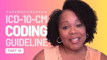 Part 16 of the 2024 Official ICD-10-CM Coding Guidelines