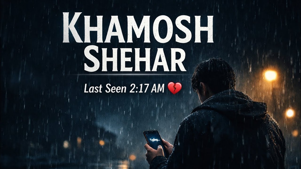 KHAMOSH SHEHAR | sad song hindi song lofi song new song romantic song alone song |