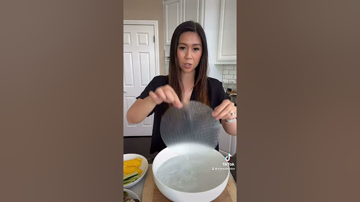 Did you know you’re supposed to dunk Rice Paper in Cold Water | MyHealthyDish