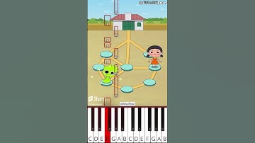 Heart Pounding Escape game - Sprunki x Squid Game #Sprunki (@WolfJoe) - Octave Piano Tutorial