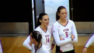 SDSU Women's Volleyball Highlight Reel 2013