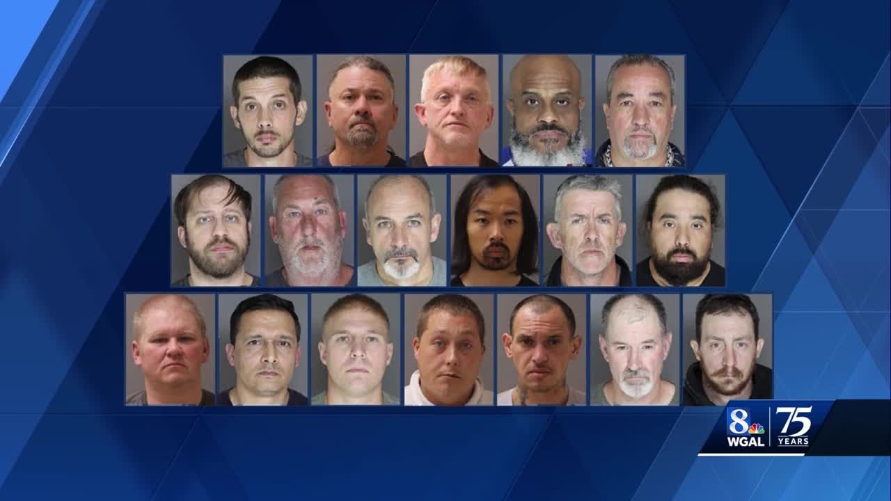 22 people arrested after human trafficking investigation - YouTube