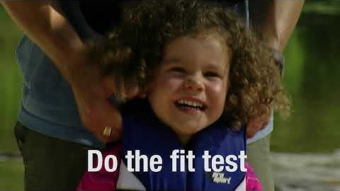 How to put a life jacket on a kid