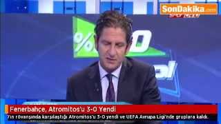 Fenerbahçe, Atromitos’u 3-0 Yendi.