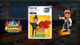 Subway Surfers Vancouver 2021 Unlocking Fab Fall Bundle With Jamie And Leaf Board